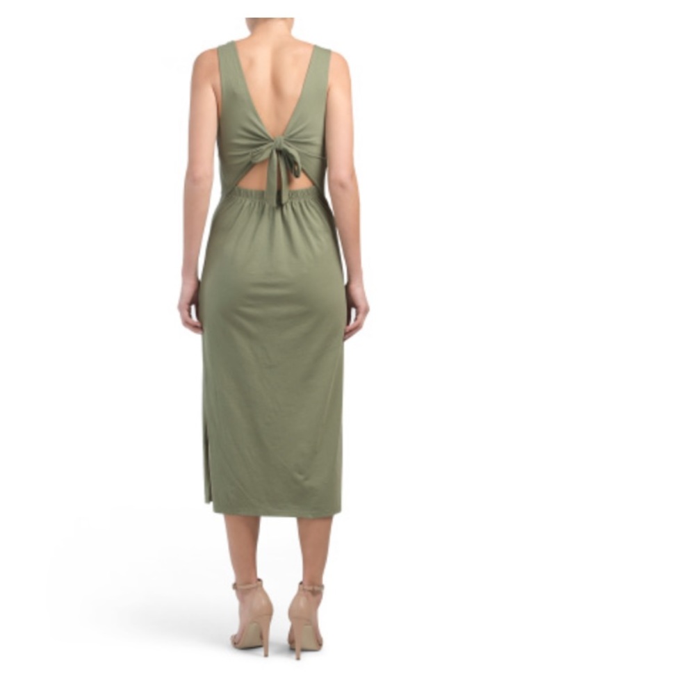 Joie Pima Knit Cotton Midi Dress Sz XXS